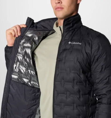 מעיל  לגברים DELTA RIDGE II DOWN JKT שחור - Columbia