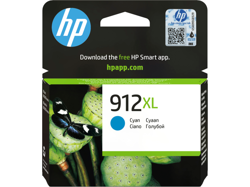 ראש דיו כחול HP 912XL Cyan - מקורי