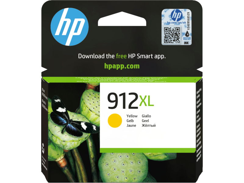 ראש דיו צהוב HP 912XL Yellow - מקורי