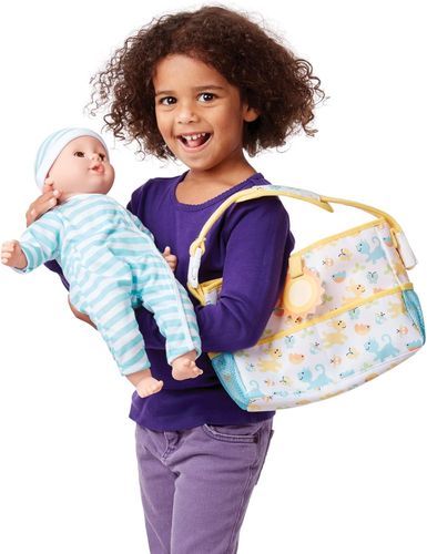 Mine to Love - סט משחק לטיפול בבובה תיק נסיעות 17 חלקים