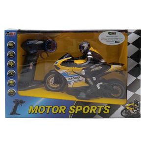 אופנוע שלט 2.4G מוטור ספורט כולל טעינה - HST MOTORCYCLE 1:10