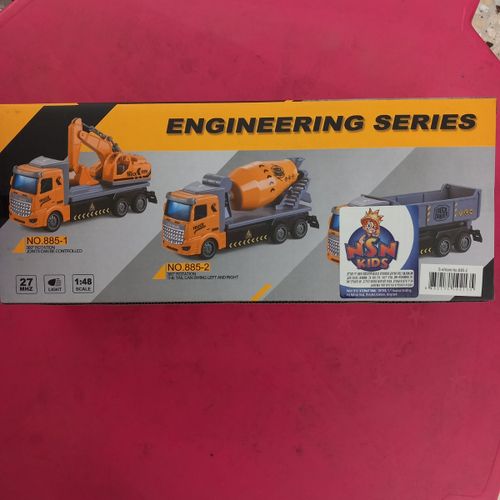 משאית מערבל בטון כולל שלט - ENGINEERING SERIES
