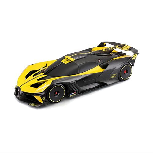 מאיסטו - מכונית שלט בוגאטי בוליד צהובה - Maisto RC Bugatti Bolide 1:14