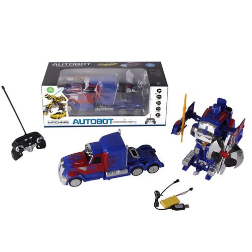 משינה - משאית שהופכת רובוט - MACHINA OPTIMUS 1:14