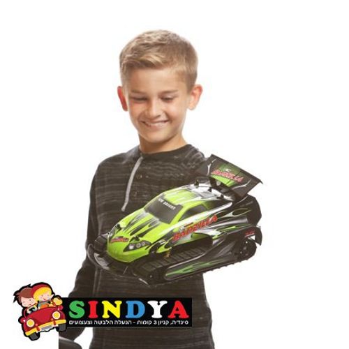 מכונית שלט זחל לחולות ושטח אגרסיבי New Bright Badzilla