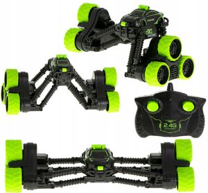 רכב פעלולים עכביש עם שלט -STUNT CAR  SY006