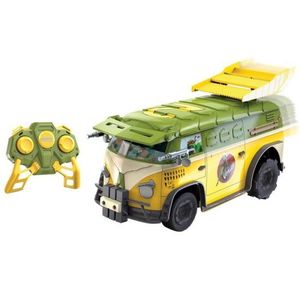 מכונית צבי נינגה פארטי ואן  שלט -Ninja Turtles Party Van R/C 1:16
