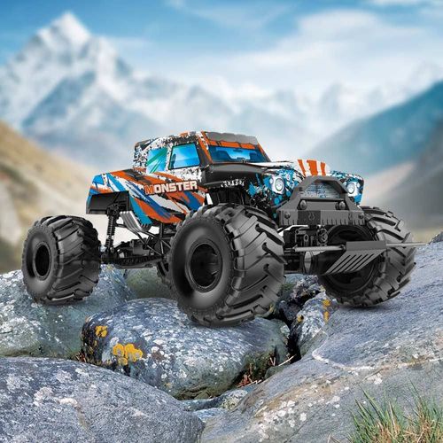 משינה - מכונית על שלט 4X4 ענקית - MACHINA MONSTER ATTACK 1:6