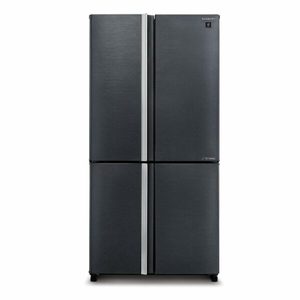 מקרר 4 דלתות נירוסטה מושחרת SHARP יבואן רשמי – דגם SJ8950SL