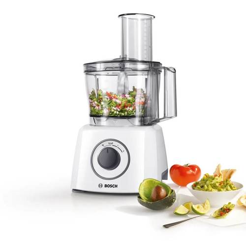 מעבד מזון 2.3 ליטר Bosch 800W MultiTalent3 צבע לבן