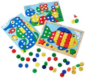 משחק התאמת והשחלת צורות Sort & Snap עם 10 כרטיסיות התאמה דו-צדדיות 75 חלקים