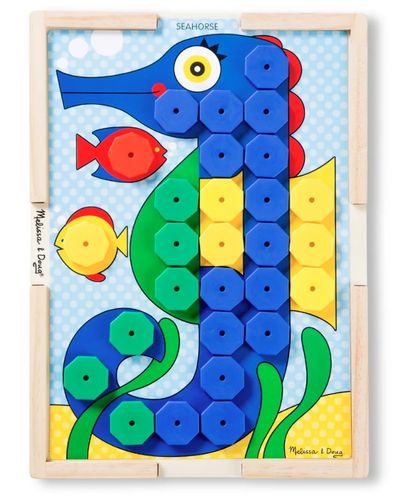 משחק התאמת והשחלת צורות Sort & Snap עם 10 כרטיסיות התאמה דו-צדדיות 75 חלקים