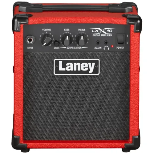 מגבר לגיטרה חשמלית 10W אדום Laney LX10