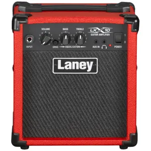 מגבר לגיטרה חשמלית 10W אדום Laney LX10