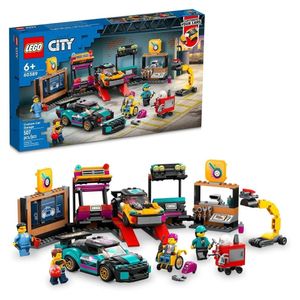 לגו סיטי - מוסך למכוניות מועצבות -60389 LEGO