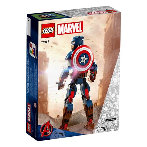 לגו מארוול אוונג'רס – דמות קפטן אמריקה -  76258 LEGO Captain America