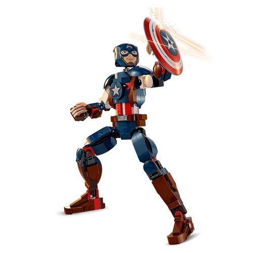 לגו מארוול אוונג'רס – דמות קפטן אמריקה -  76258 LEGO Captain America