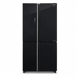 מקרר 4 דלתות שארפ SHARP דגם SJ-8960 BK זכוכית שחורה