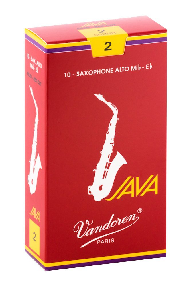 10 עלים Vandoren Java לסקסופון אלט Eb מספר 2
