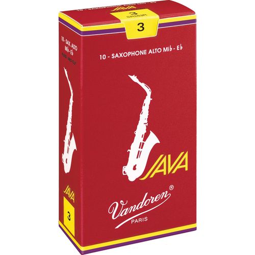 10 עלים Vandoren Java לסקסופון אלט Eb מספר 3