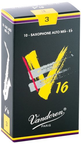 10 עלים Vandoren V16 לסקסופון אלט Eb מספר 3