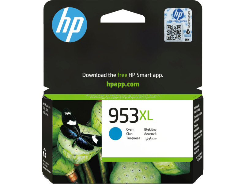 ראש דיו כחול HP 953XL Cyan - מקורי