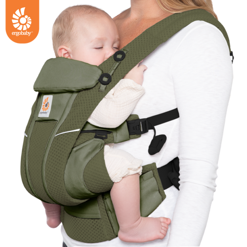 מנשא לתינוק Ergobaby Omni Breeze - צבע זית olive green 