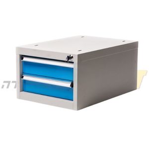 יחידת מגירות לשולחן עבודה - מתכת 2 מגירות - 1093738