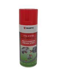 תרסיס גריז רב תכליתי לשרשאות 400 מ״ל WURTH – Würth
