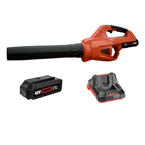 מפוח עלים 40V PBC40S + סוללה 2.5 אמפר + מטען מהיר