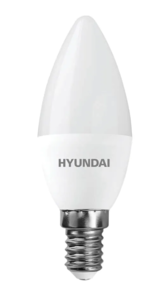 נורת נר 8W E14 - אור לבן Hyundai