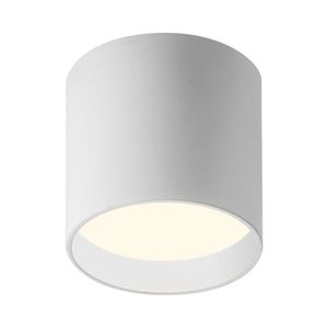 גוף תאורה צמוד תקרה צילינדר לבן EMMA 8W 3CCT Nisko 
