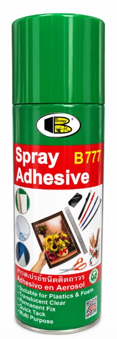 דבק ספריי BOSNYSPRAY B777 ADHESIVE