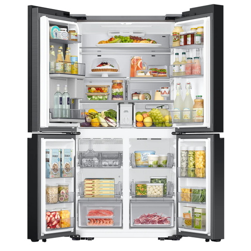  מקרר 4 דלתות Samsung 854L דגם RF88DB9623 BK שחור