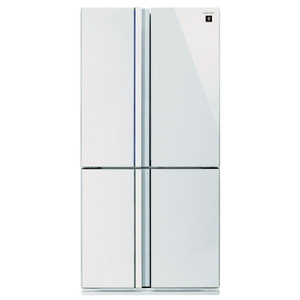 מקרר 4 דלתות זכוכית לבן L615 Sharp דגם WH-8942S