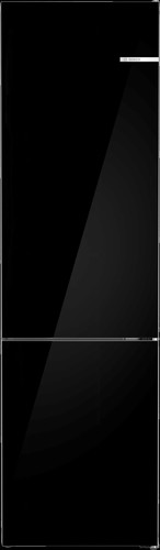 מקרר מקפיא תחתון שחור רוחב 60 Bosch דגם KGN39LBCF