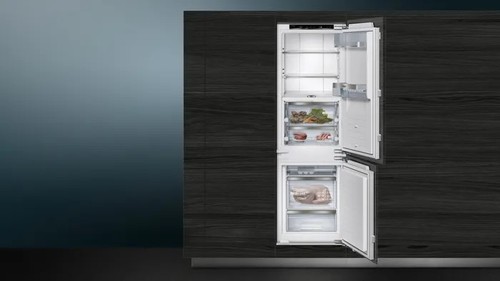 מקרר מקפיא תחתון אינטגרלי SIEMENS דגם KI86FPDD0