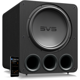 SVS PB17-Ultra R|Evolution Subwoofer Black Oak Real Wood Veneer 