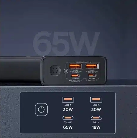 סוללת גיבוי Baseus 20000mAh 65W Star-Lord 