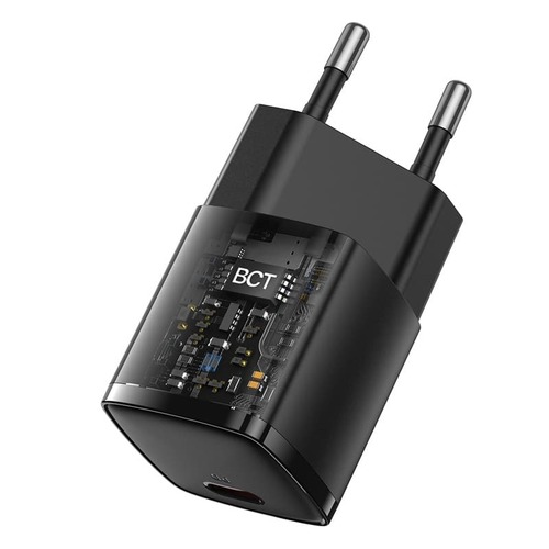 מטען קיר מהיר Baseus Cube Pro USB-C Fast Charger 30W - צבע שחור