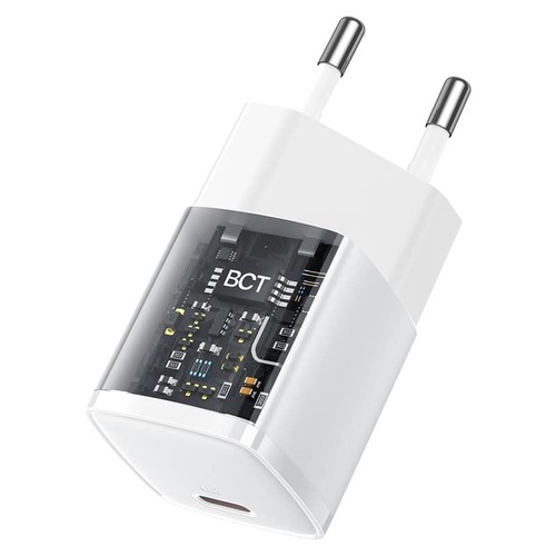 מטען קיר מהיר Baseus Cube Pro USB-C Fast Charger 30W - צבע לבן