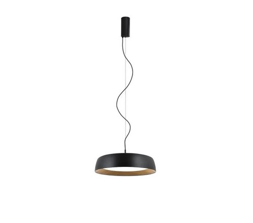 תלוי שחור+עץ 60 LED 60W