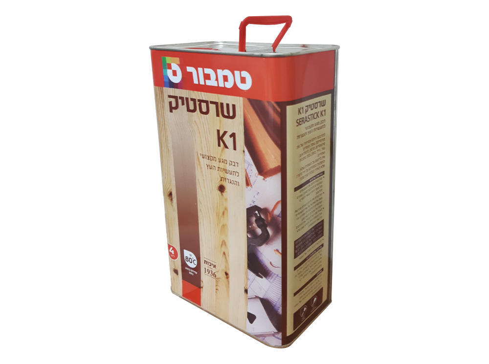 דבק מגע שרסטיק – פח – 4 ל’