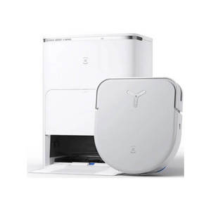 שואב אבק רובוטי עם תחנת עגינה דגם DEEBOT X5 PRO OMNI ECOVACS בצבע לבן