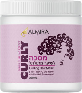 מסכה לשיער מתולתל אלמירה 500 מ"ל - Almira Curling Hair Mask