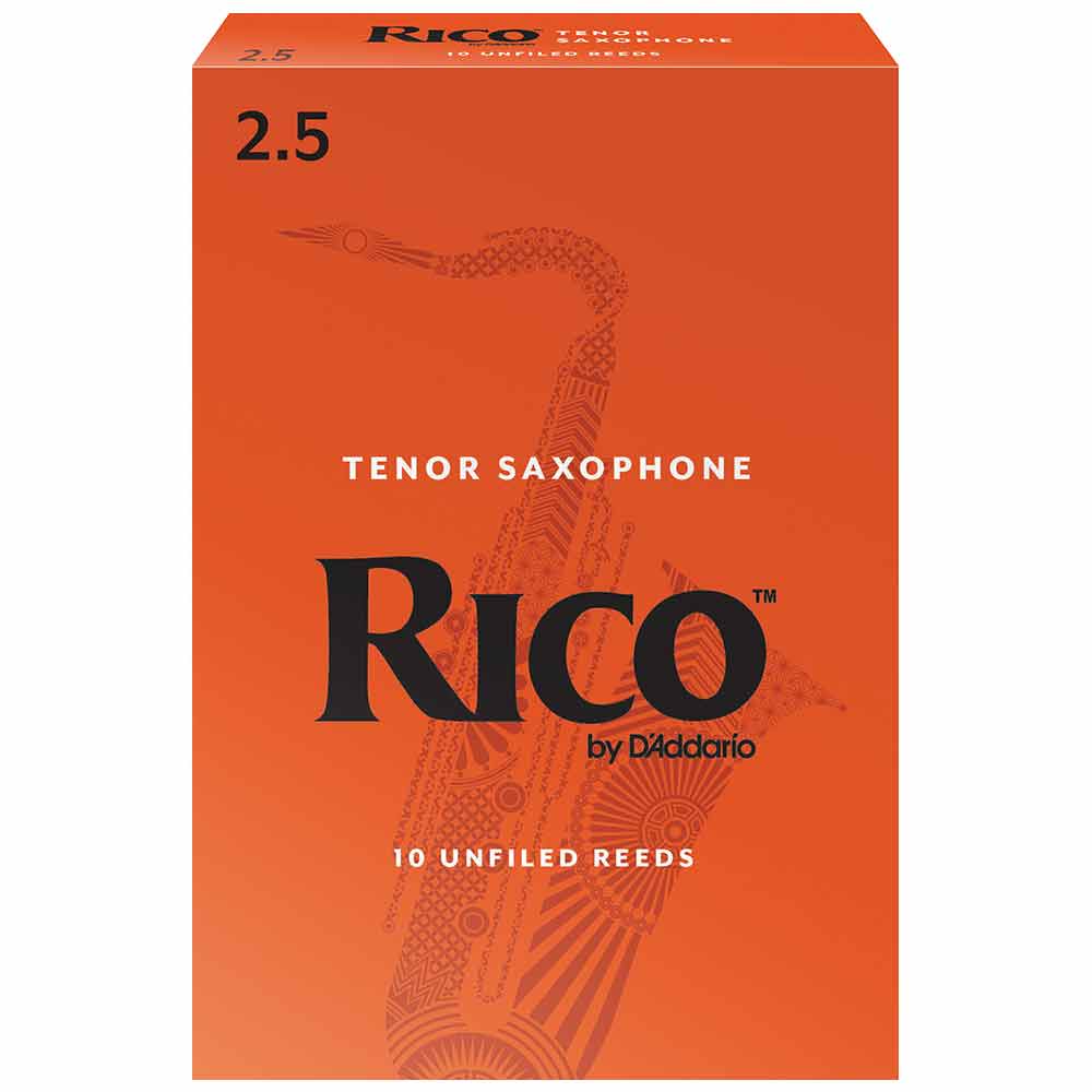10 עלים Rico לסקסופון טנור Bb מספר 2.5