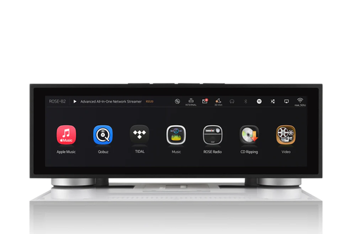 HiFi ROSE - RS520 Network Streamer & Integrated Amplifier