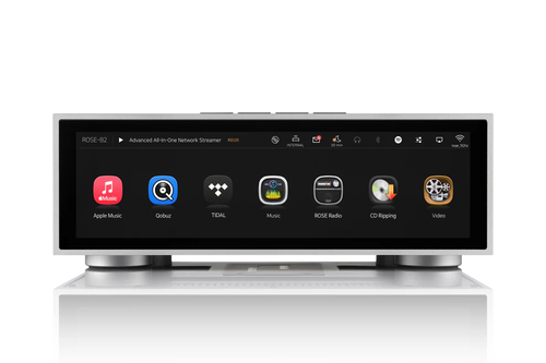 HiFi ROSE - RS520 Network Streamer & Integrated Amplifier
