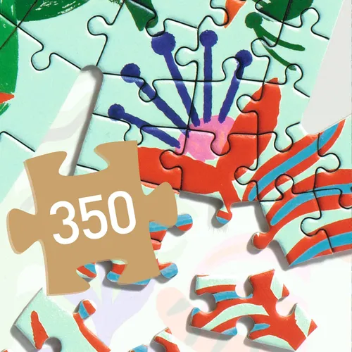פאזל ארט 350 חלקים - קוף וחברים