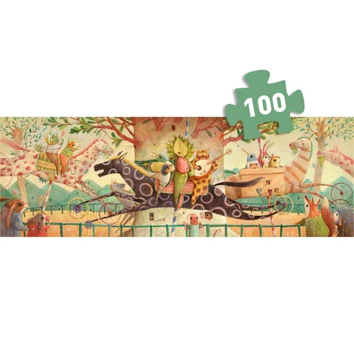 פאזל גלריה 100 חלקים - רכיבה מופלאה